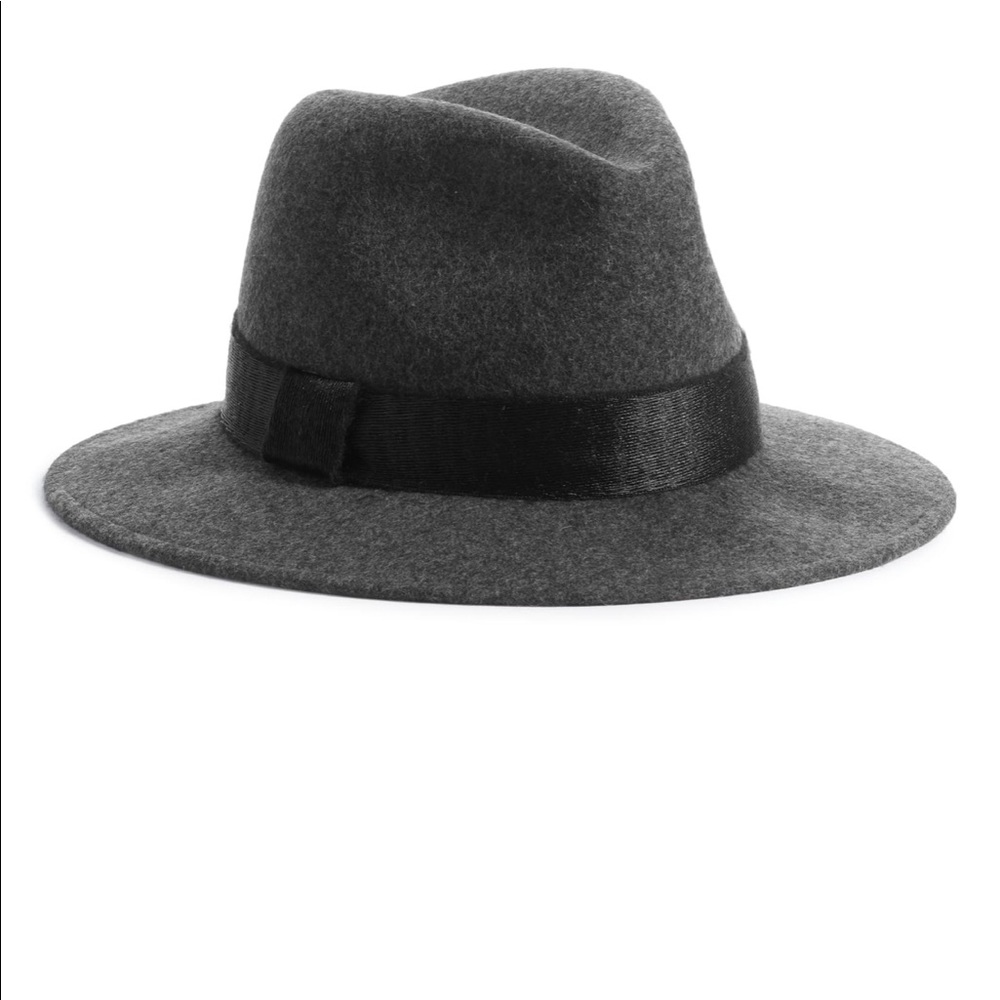 Something navy black/grayish felt hat NWT